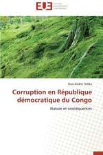 Corruption En Republique Democratique Du Congo