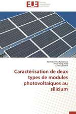 Caracterisation de Deux Types de Modules Photovoltaiques Au Silicium: Importance Des Legumineuses Fourrageres