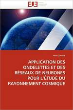 Application Des Ondelettes Et Des Reseaux de Neurones Pour L Etude Du Rayonnement Cosmique