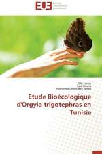 Etude Bioecologique D'Orgyia Trigotephras En Tunisie: Une Perspective Franco-Americaine