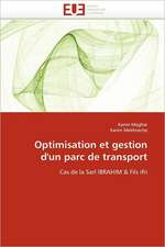 Optimisation et gestion d''un parc de transport