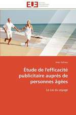 Etude de L'Efficacite Publicitaire Aupres de Personnes Agees