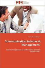 Communication Interne Et Management