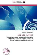 ESPACE AFFINE