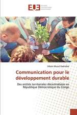 Communication pour le développement durable