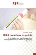 Débit expiratoire de pointe