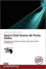 SPORT CLUB GENUS DE PORTO VELH