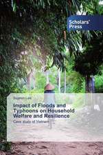 Impact of Floods and Typhoons on Household Welfare and Resilience