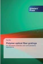 Polymer optical fiber gratings