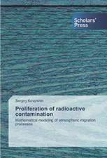 Proliferation of radioactive contamination