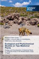 Ecological and Phytochemical Studies on Two Medicinal Plants