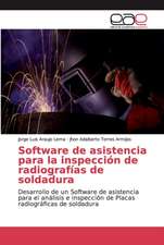 Software de asistencia para la inspección de radiografías de soldadura