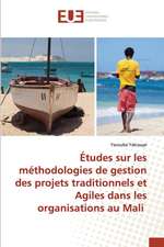 Études sur les méthodologies de gestion des projets traditionnels et Agiles dans les organisations au Mali