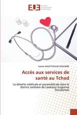 Accès aux services de santé au Tchad