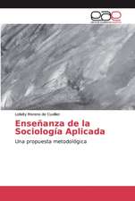 Enseñanza de la Sociología Aplicada