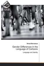 Gender Differences in the Language of Cartoons