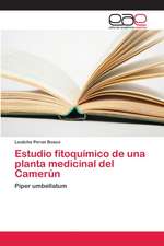 Estudio fitoquímico de una planta medicinal del Camerún