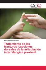 Tratamiento de las fracturas luxaciones dorsales de la articulación interfalangica proximal