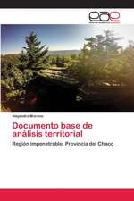 Documento base de análisis territorial