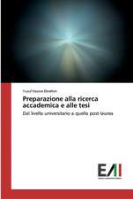 Preparazione alla ricerca accademica e alle tesi