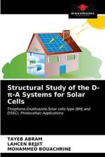 Structural Study of the D-¿-A Systems for Solar Cells