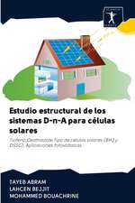 Estudio estructural de los sistemas D-¿-A para células solares