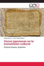 Voces japonesas en la transmisión cultural