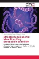 Streptococcus uberis: Identificación y producción de biofilm