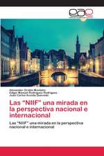 Las ¿NIIF¿ una mirada en la perspectiva nacional e internacional