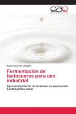 Fermentación de lactosueros para uso industrial