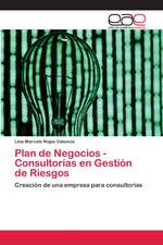 Plan de Negocios - Consultorías en Gestión de Riesgos