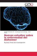 Nuevos estudios sobre la enfermedad del Alzheimer