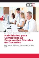 Habilidades para Competencias Emocionales Sociales en Docentes