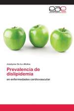 Prevalencia de dislipidemia