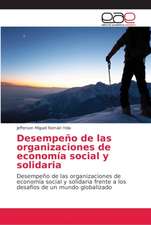 Desempeño de las organizaciones de economía social y solidaria