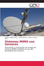 Sistemas MIMO con tensores