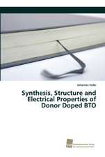 Synthesis, Structure and Electrical Properties of Donor Doped BTO