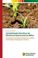 Variabilidade Genética da Eficiência Nutricional de Milho