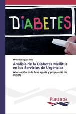 Análisis de la Diabetes Mellitus en los Servicios de Urgencias