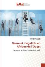 Genre et inégalités en Afrique de l¿Ouest