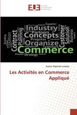 Les Activités en Commerce Appliqué