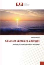 Cours et Exercices Corrigés