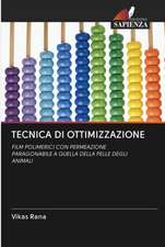 TECNICA DI OTTIMIZZAZIONE