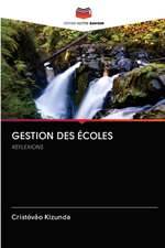 GESTION DES ÉCOLES