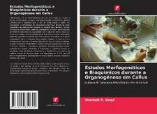 Estudos Morfogenéticos e Bioquímicos durante a Organogénese em Callus