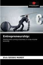 Entrepreneurship: