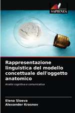 Rappresentazione linguistica del modello concettuale dell'oggetto anatomico