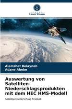 Auswertung von Satelliten-Niederschlagsprodukten mit dem HEC HMS-Modell