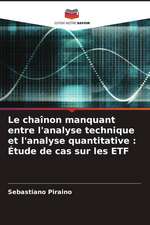 Le chaînon manquant entre l'analyse technique et l'analyse quantitative : Étude de cas sur les ETF