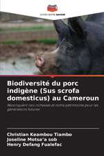 Biodiversité du porc indigène (Sus scrofa domesticus) au Cameroun